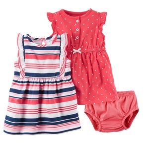 Carter’s 3-piece summer set size 3 mo.